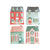 Christmas Village House Plates - Stesha Party