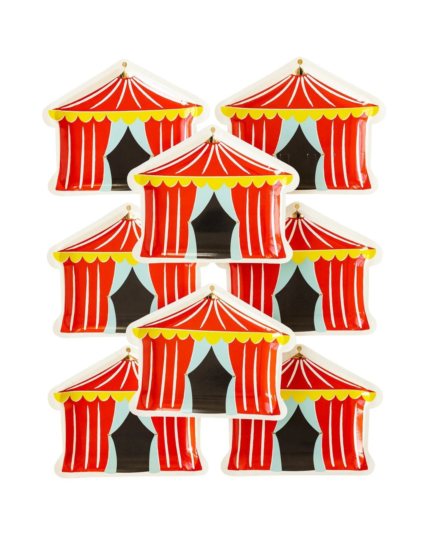 Circus Tent Party Plates - Stesha Party