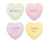 Conversation Heart Dessert Plates - Stesha Party