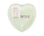 Conversation Heart Dessert Plates - Stesha Party