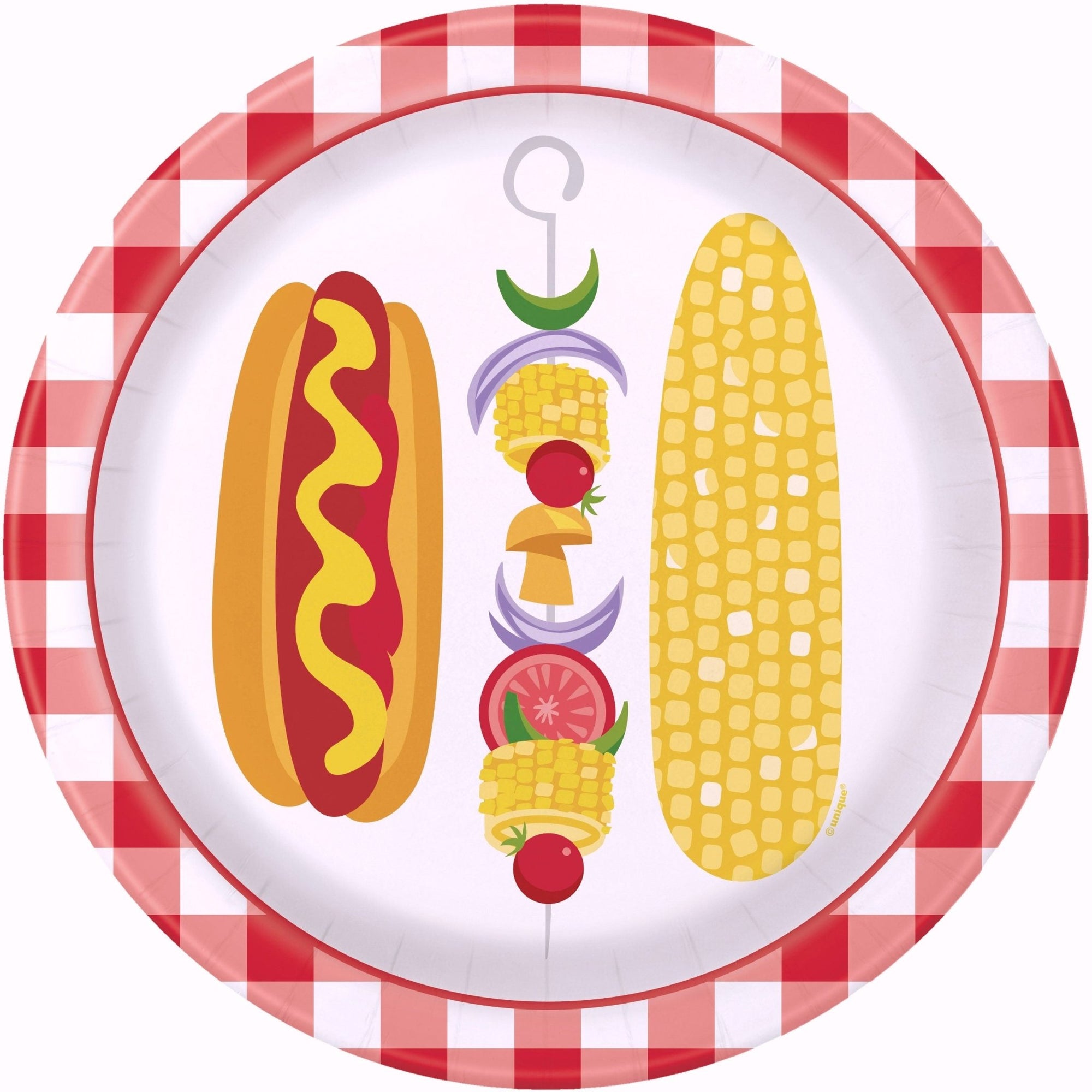 Cookout Party Plates - Stesha Party