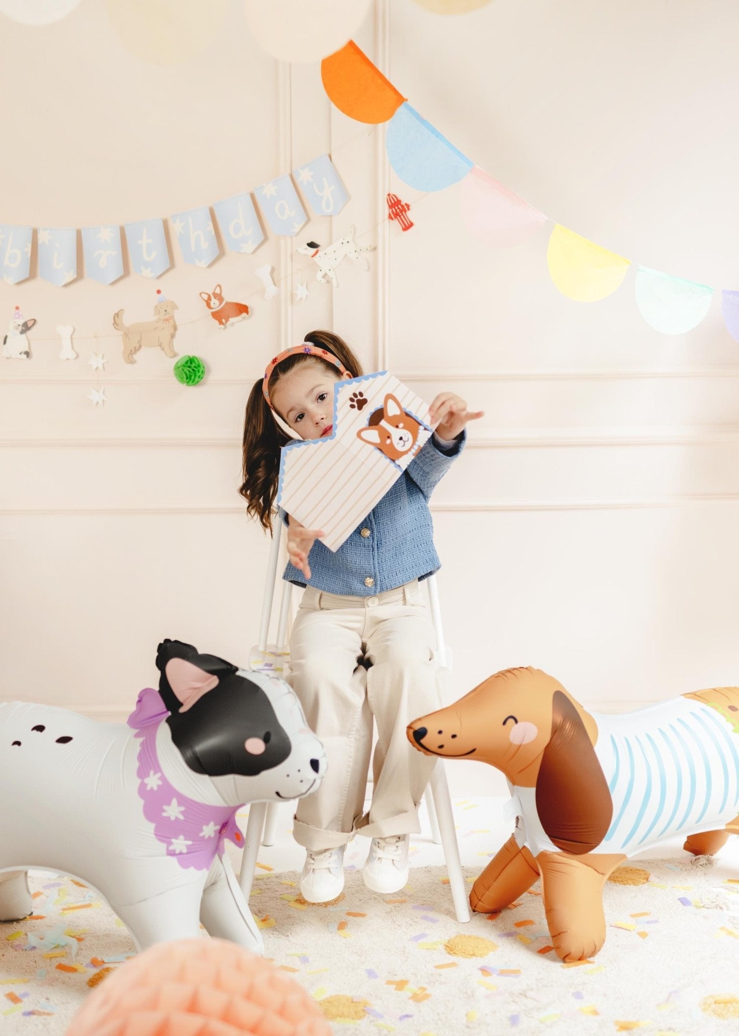 Corgi Party Balloon - Stesha Party