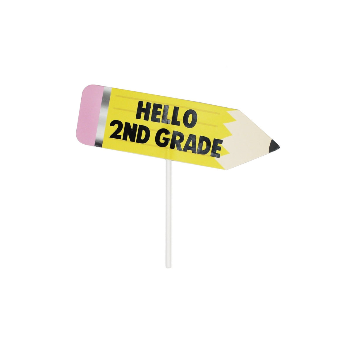 Customizable Pencil Cake Topper for School Party - Stesha Party