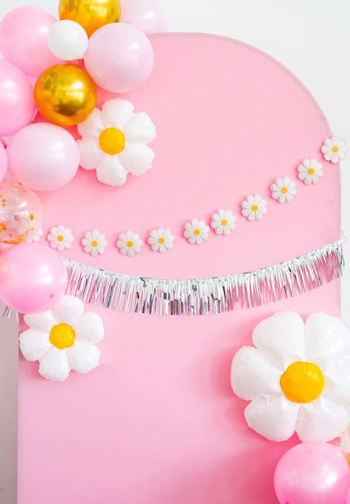 Daisy Disco Birthday Banners - Stesha Party