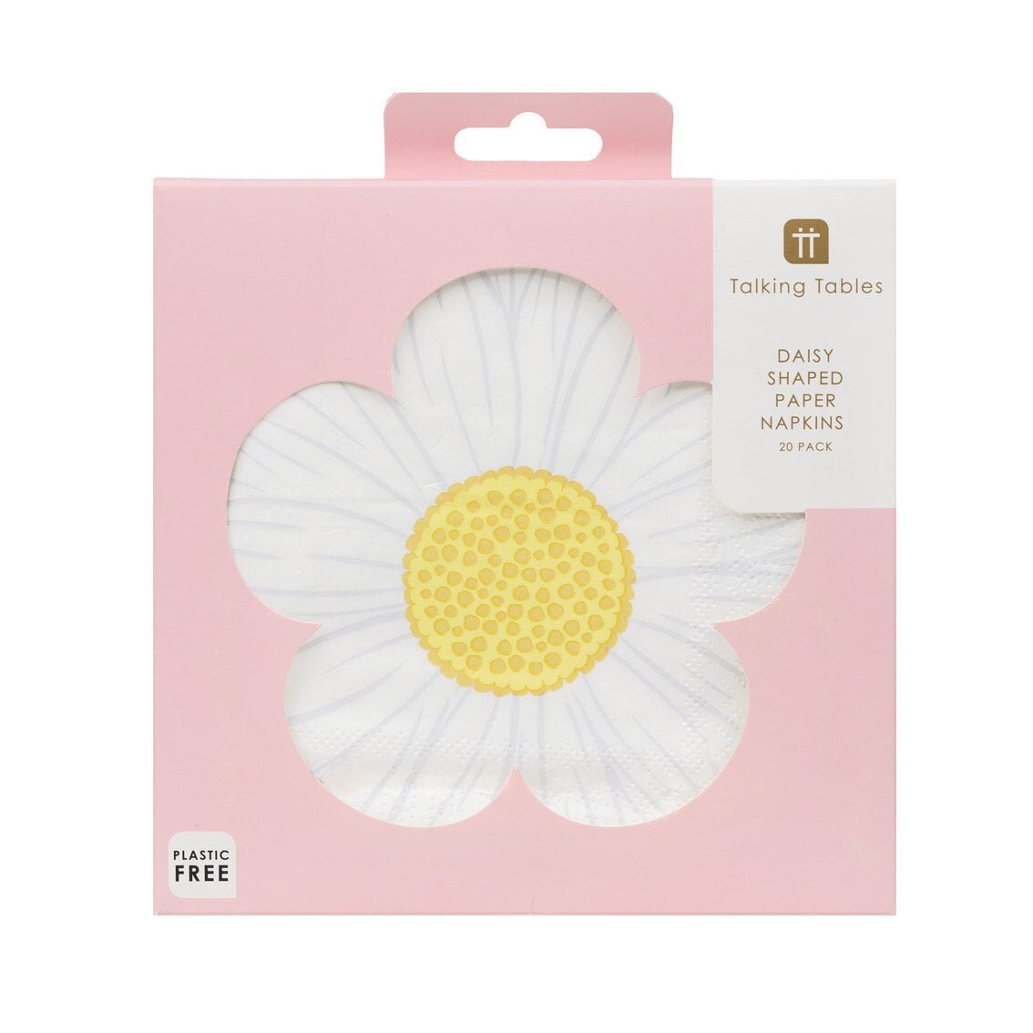 Daisy Flower Napkins - Stesha Party