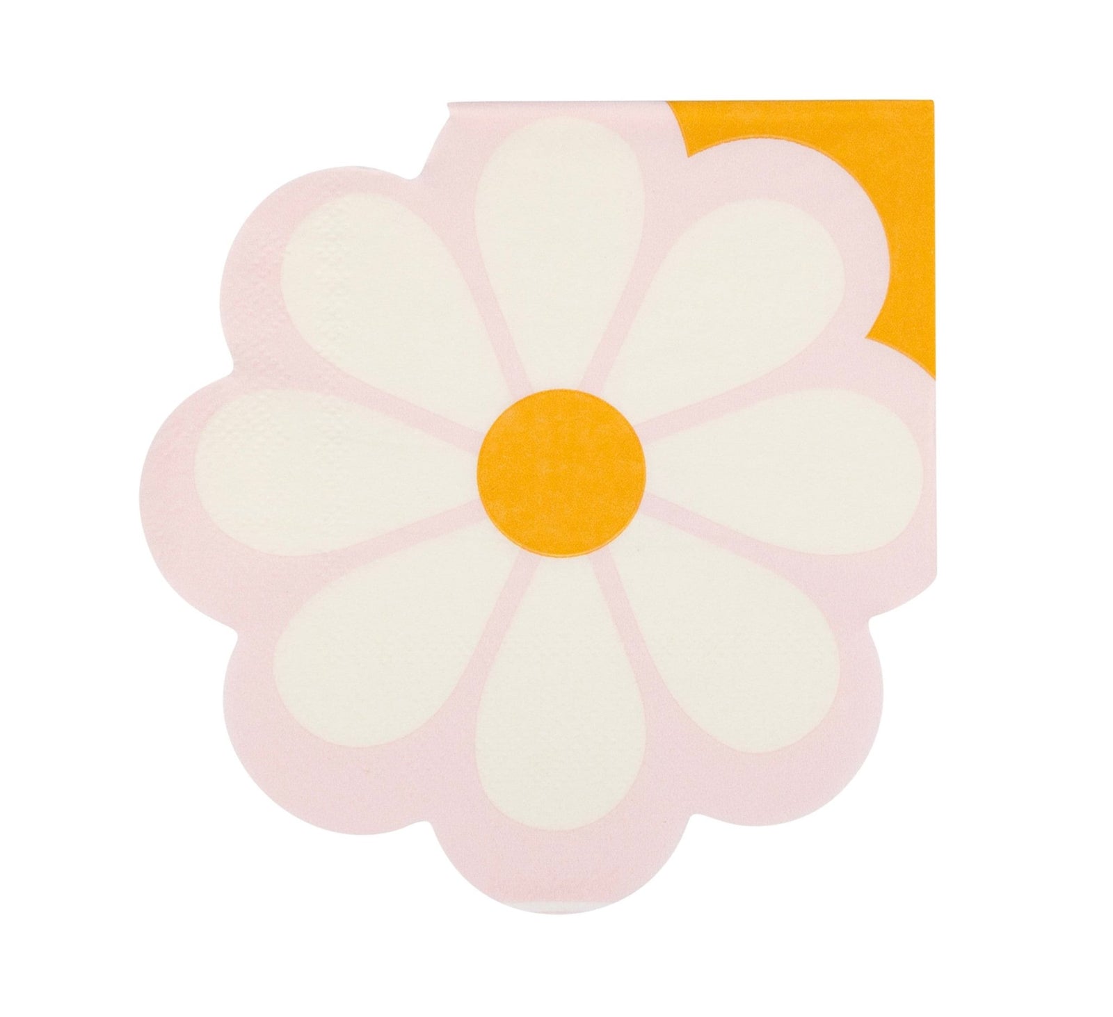 Daisy Flower Power Napkins - Stesha Party