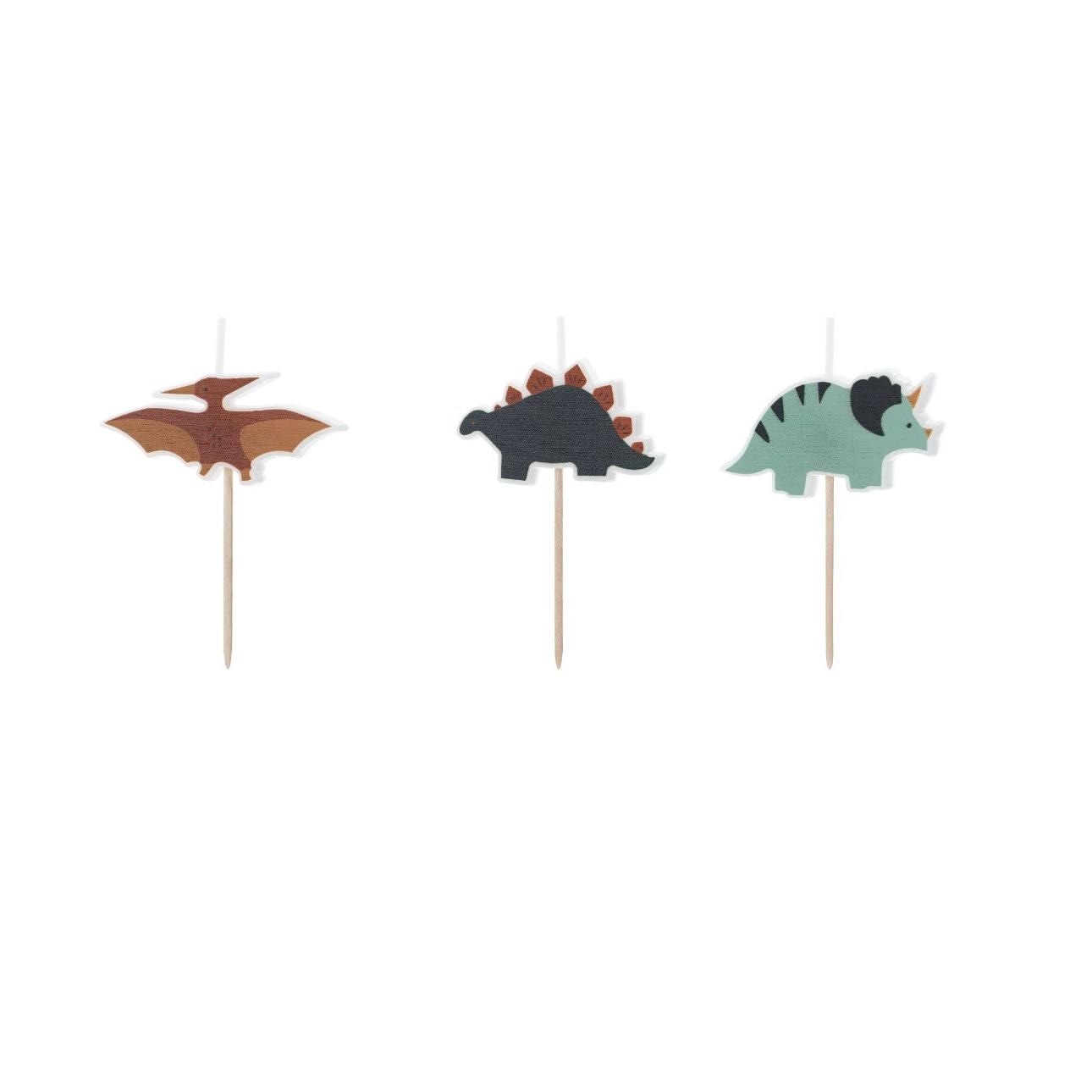 Dinosaur Candle Set - Stesha Party