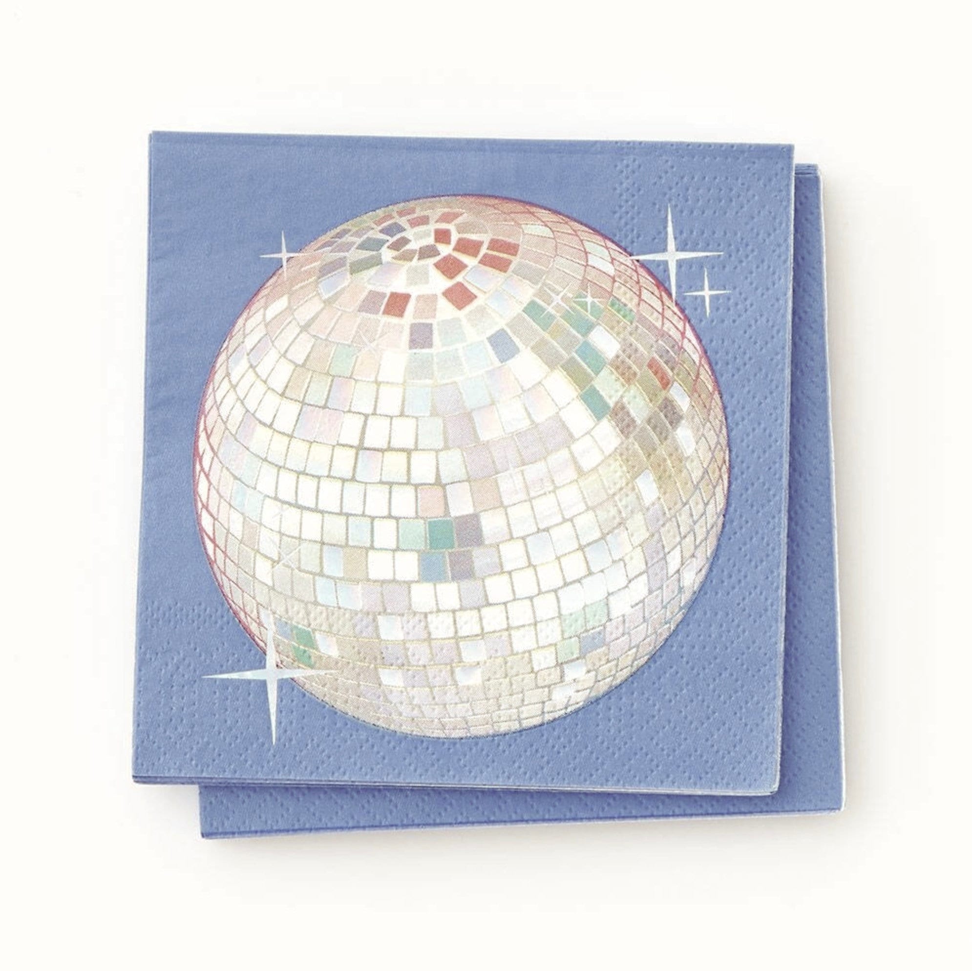 Disco Ball Party Napkins - Stesha Party