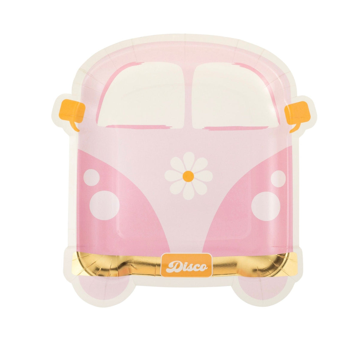 Disco Daisy Van Plates - Stesha Party