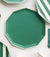 Emerald Green Party Plates - Stesha Party