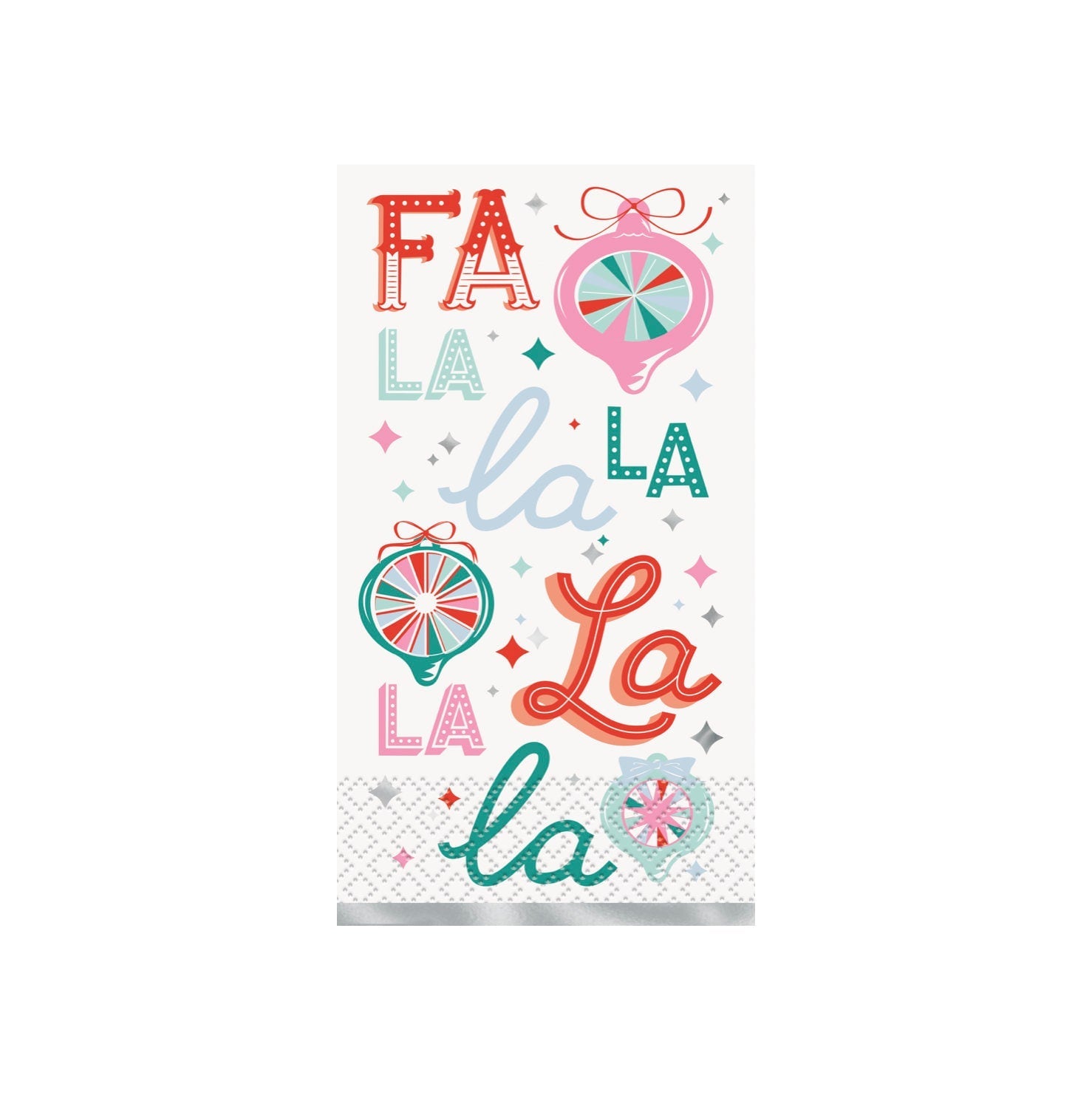 Fa La La Christmas Napkins - Stesha Party