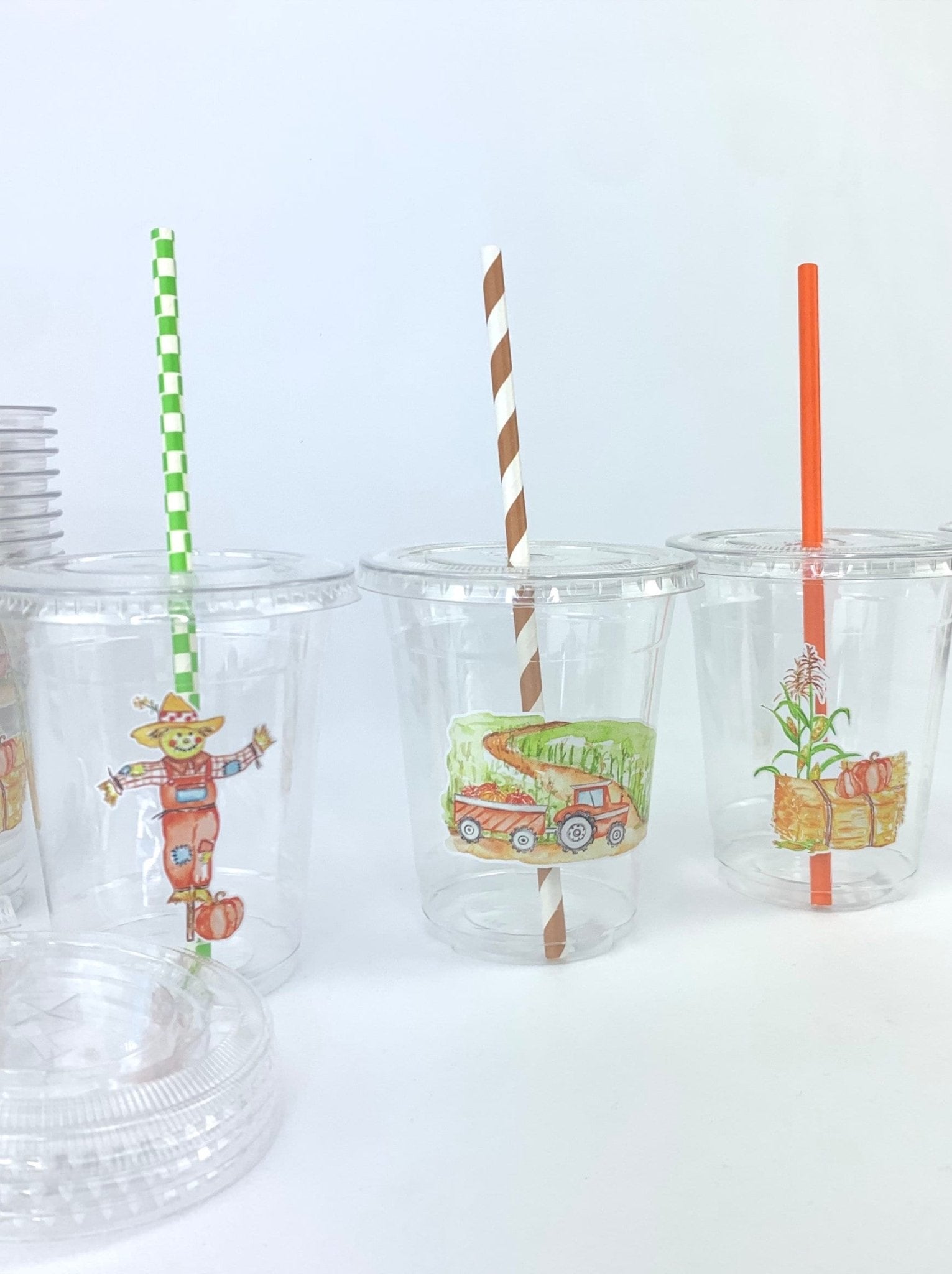 Fall Festival Plastic Party Cups - Stesha Party