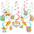 Fiesta Hanging Decorations 30ct - Stesha Party