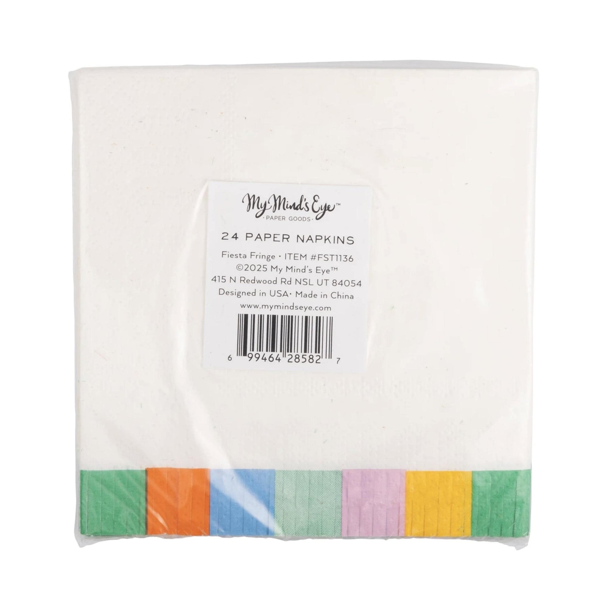 Fiesta Party Fringe Napkins - Stesha Party