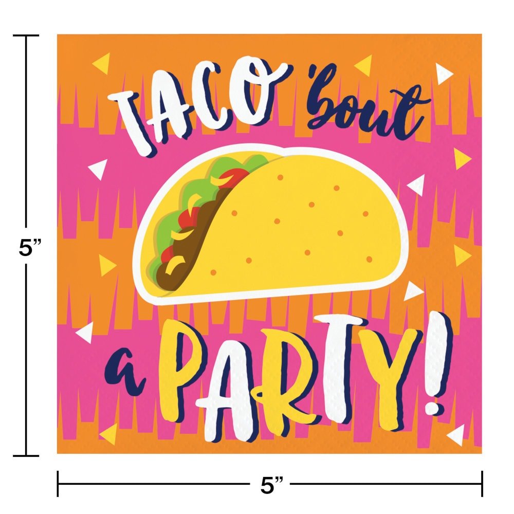 Fiesta Taco Bout Party Supplies - Stesha Party