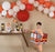 Firetruck & Dalmatian Party Balloons 5ct - Stesha Party