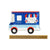 Firework Truck Paper Plates - Stesha Party