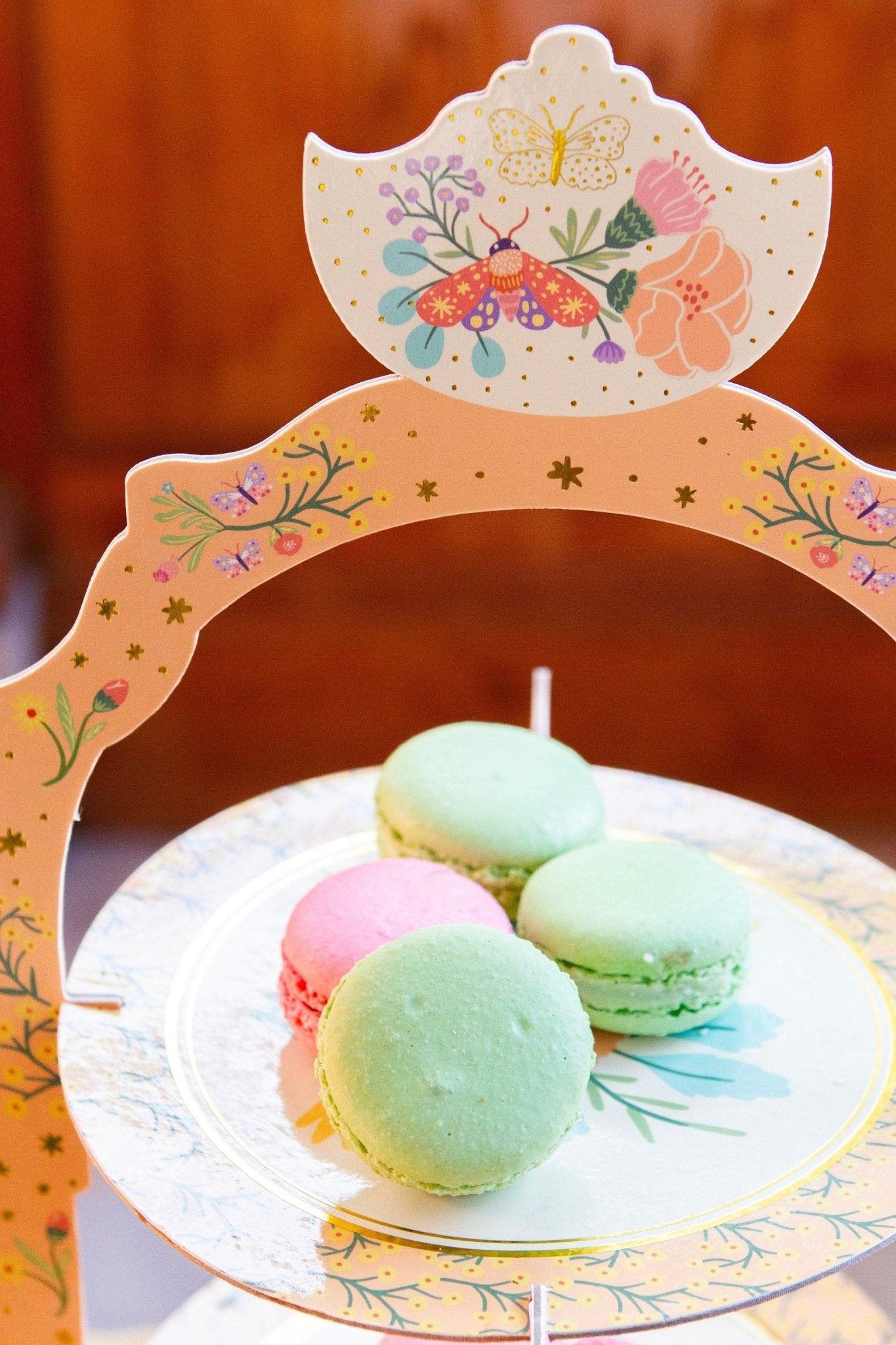 Floral Cupcake Stand - Stesha Party