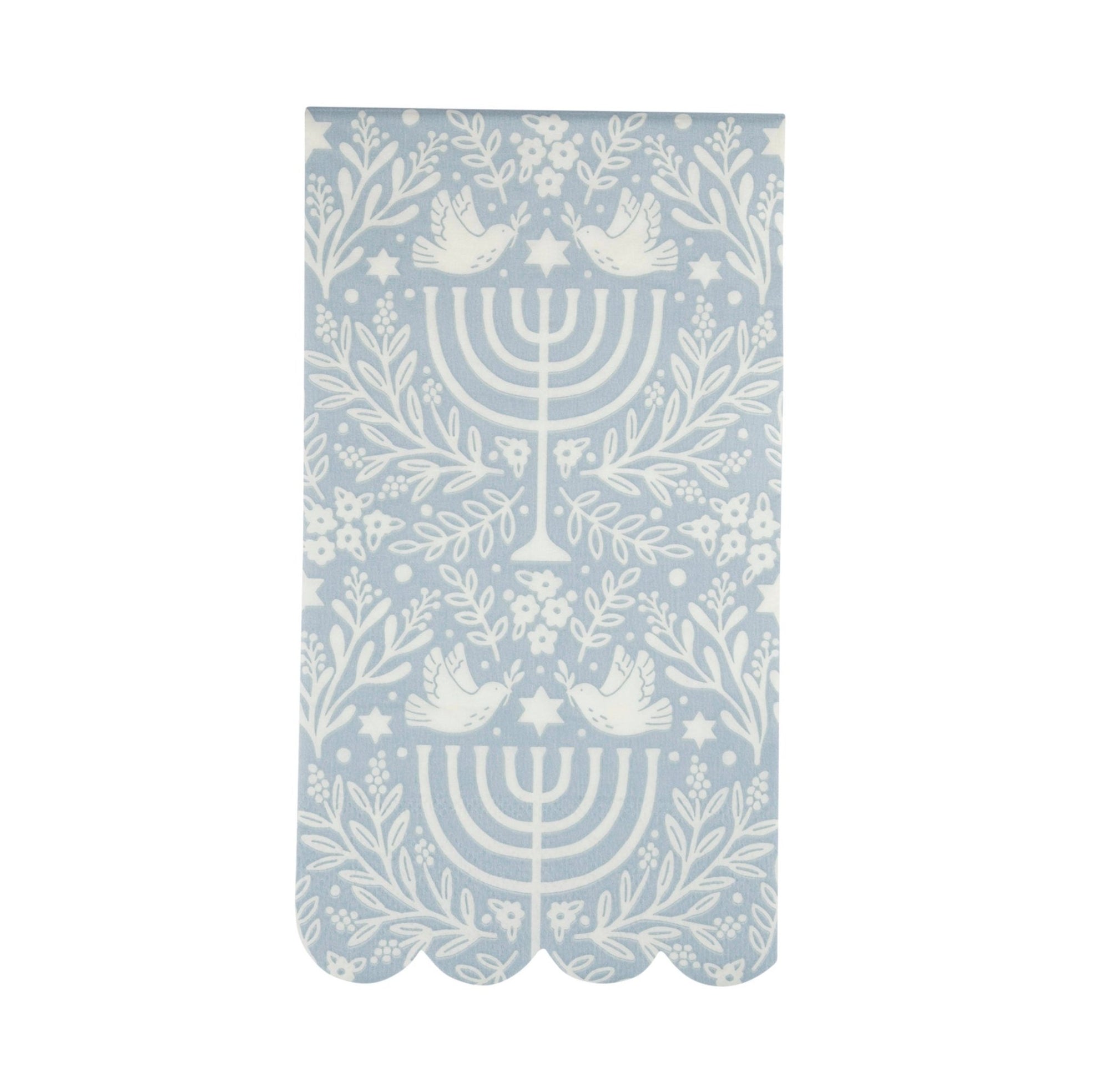 Floral Menorah Party Napkins - Stesha Party