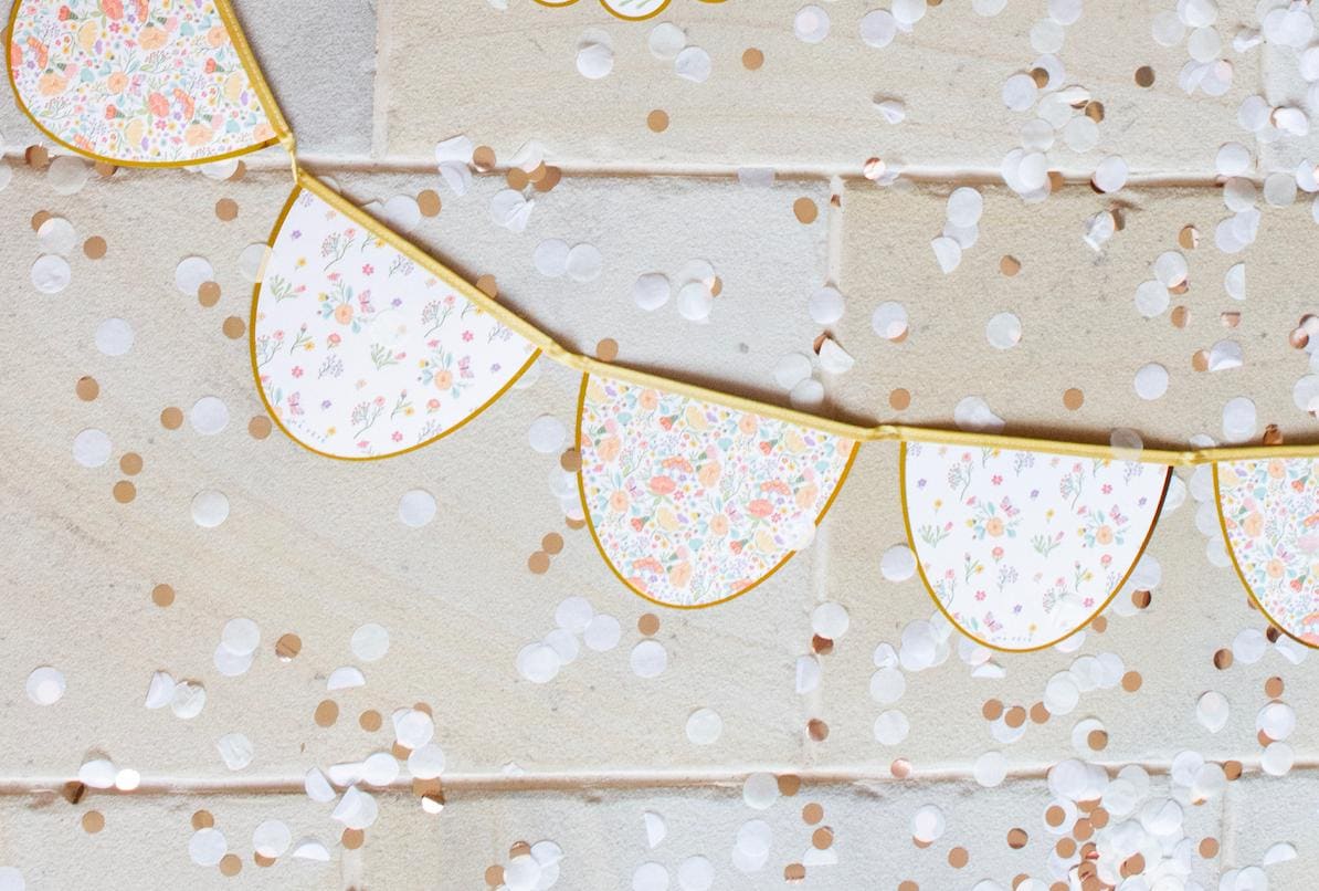 Floral Party Garland - Stesha Party