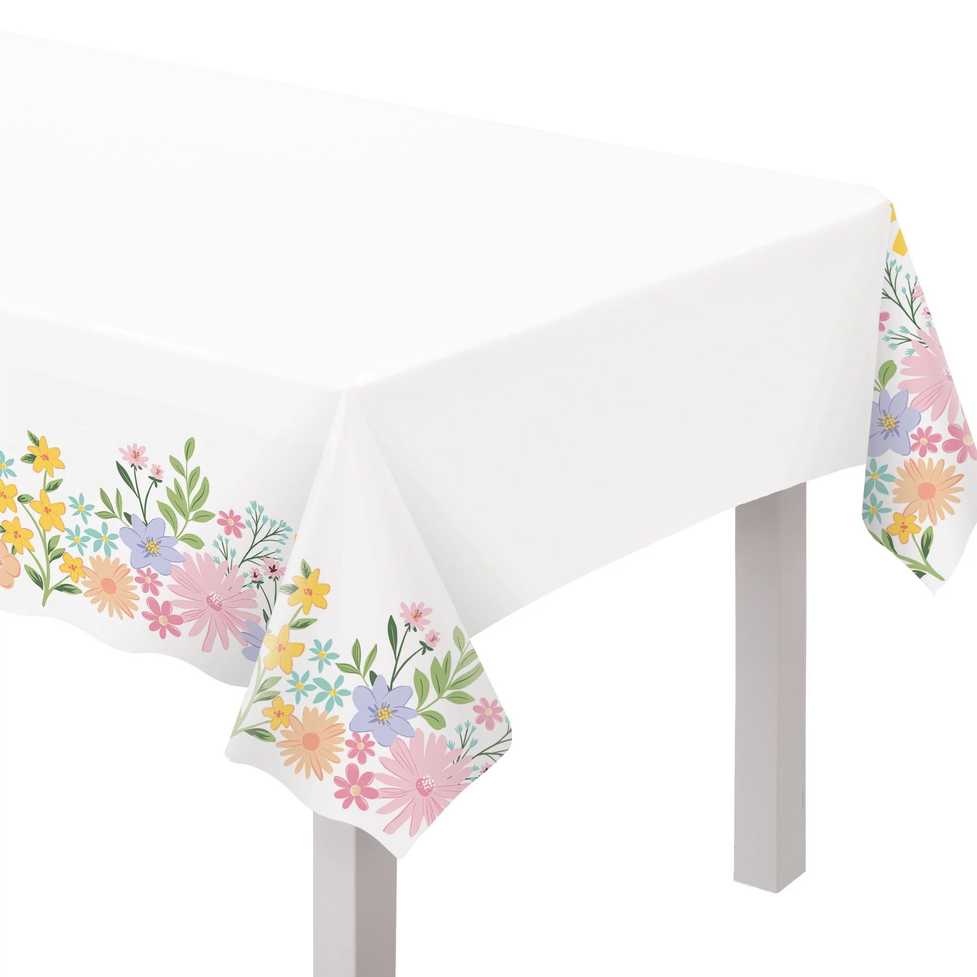 Floral Party Table Cover - Stesha Party