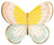 Floral Pastel Butterfly Plates - Stesha Party