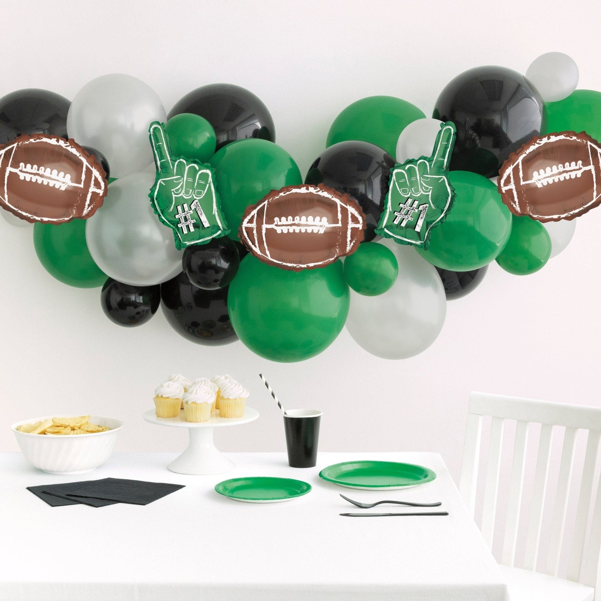 Football Balloon Arch - Stesha Party