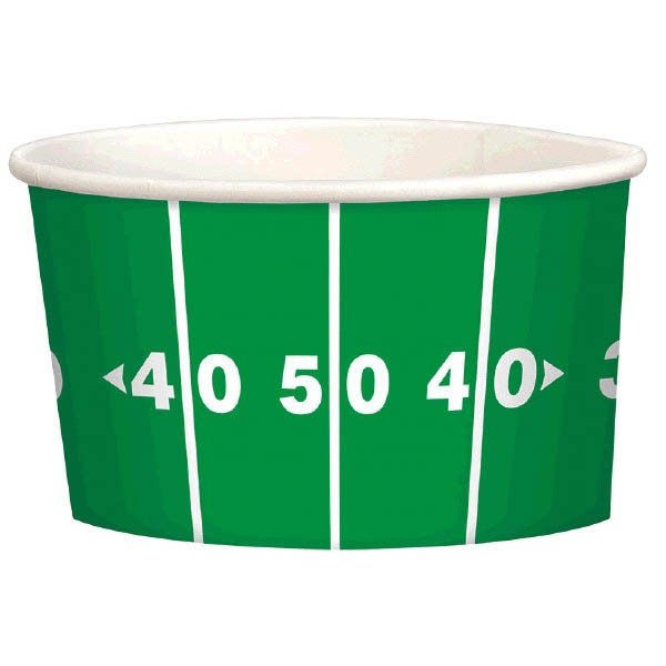 Football Field Treat Cups 8ct - Stesha Party