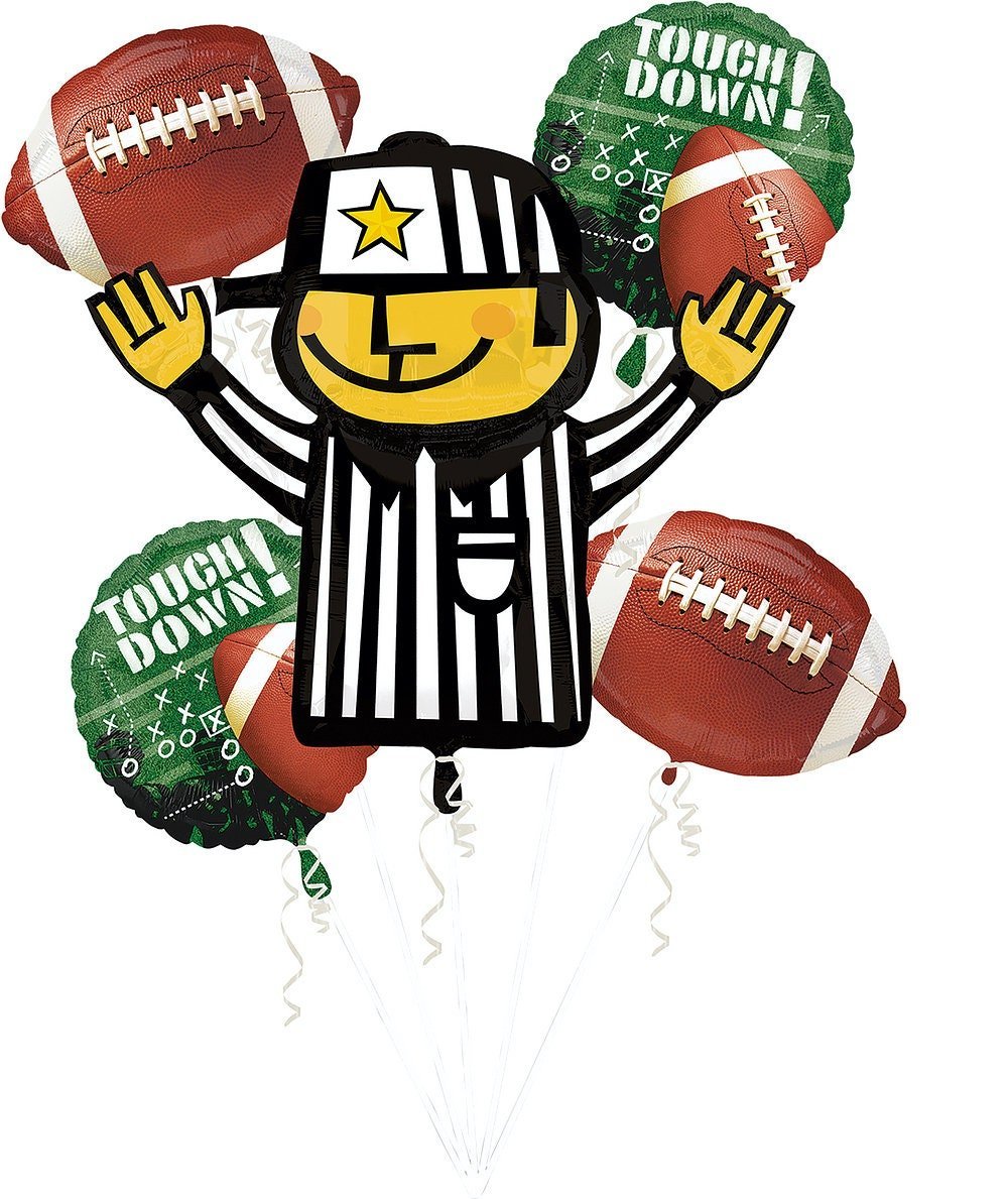 Football Referee Balloon Bouquet - Stesha Party