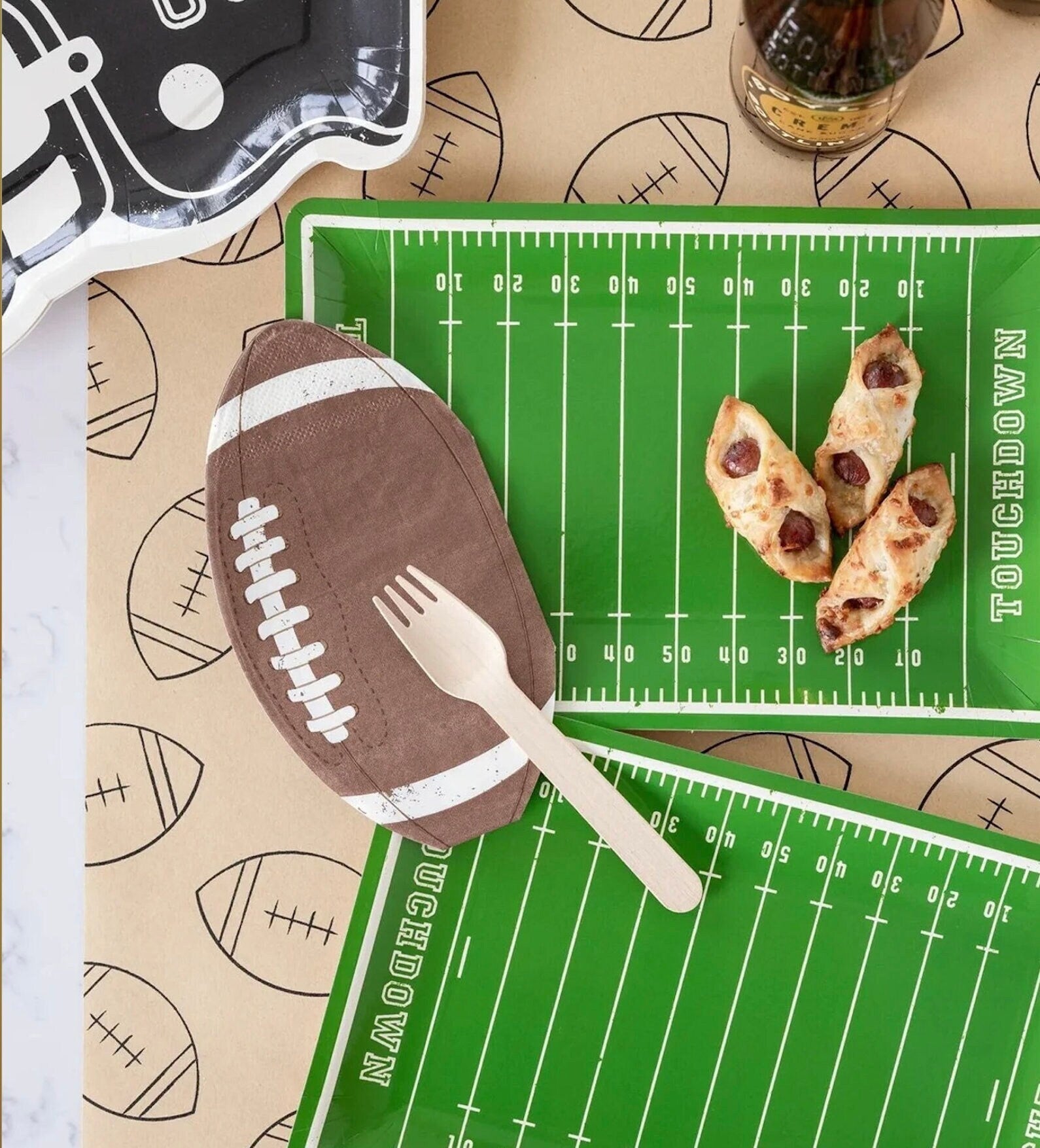 Football Sports Napkins - Stesha Party