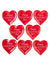 Galentines Party Heart Plates - Stesha Party