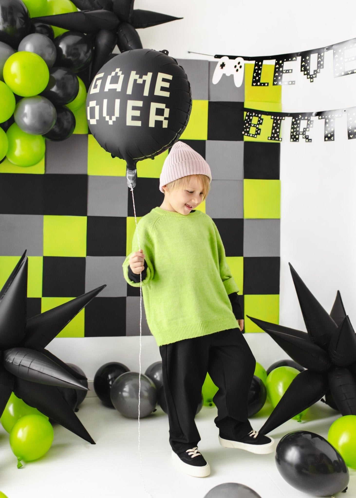 Game Over Party Balloon - Stesha Party