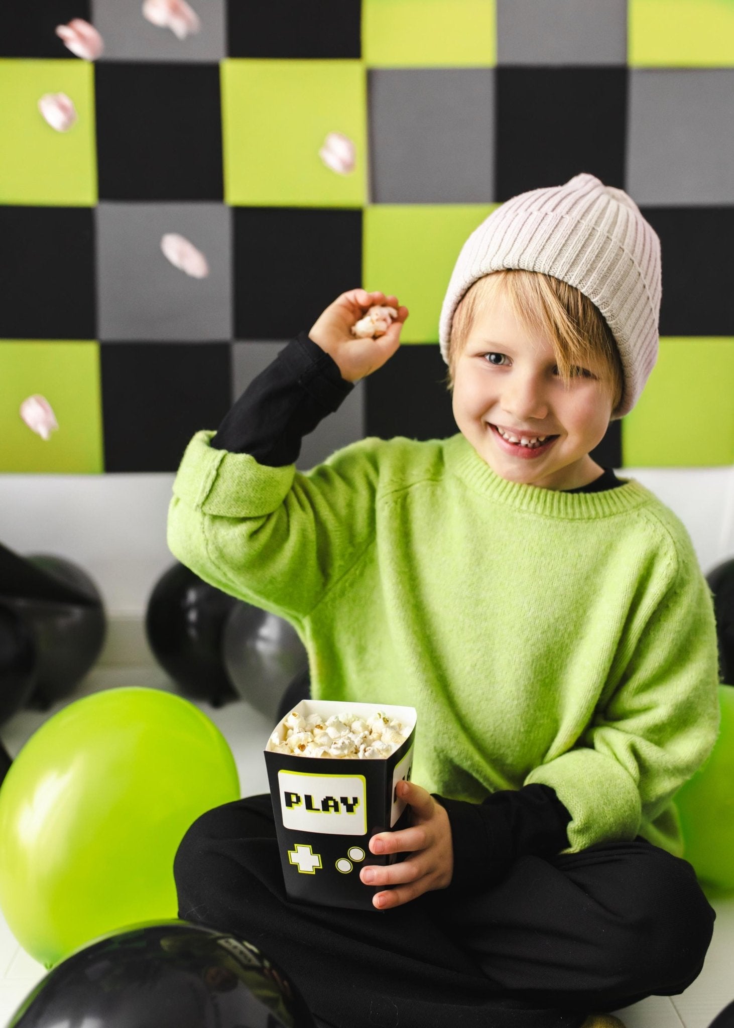 Gamer Party Popcorn Boxes 6ct - Stesha Party