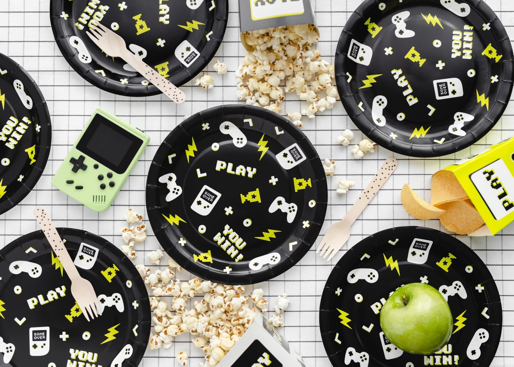 Gamer Party Popcorn Boxes 6ct - Stesha Party