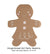 Gingerbread Girl Party Napkins - Stesha Party