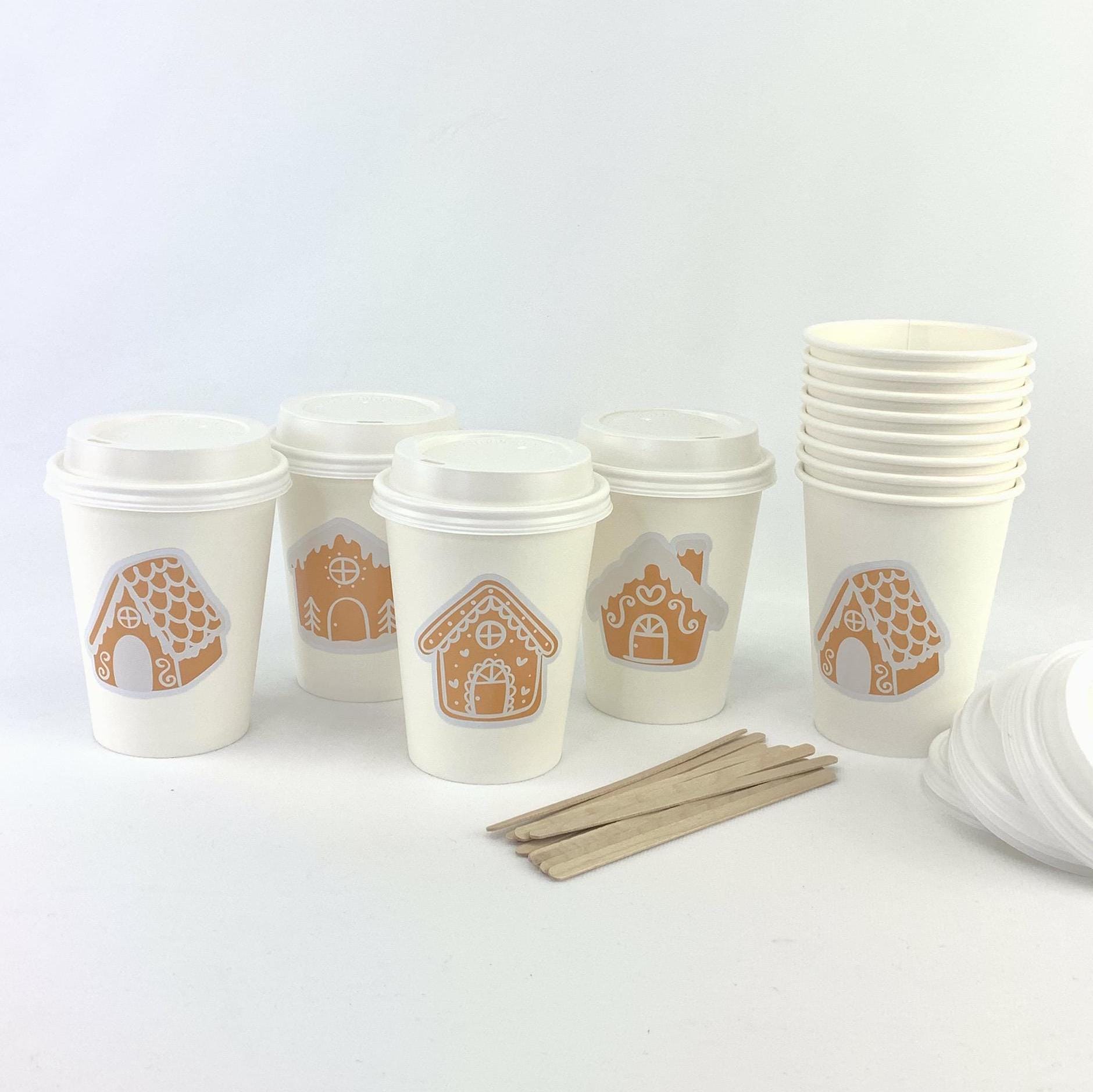 Gingerbread Hot To - Go Cups - Stesha Party