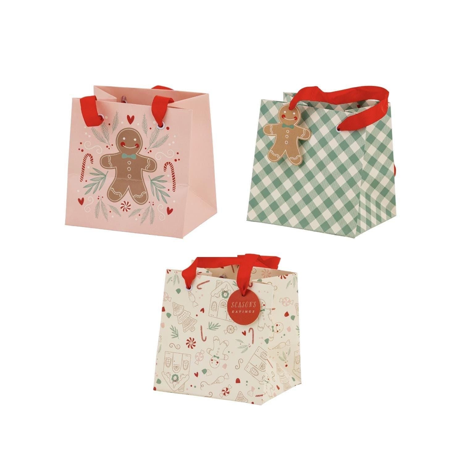 Gingerbread Mini Gift Bags x6 - Stesha Party