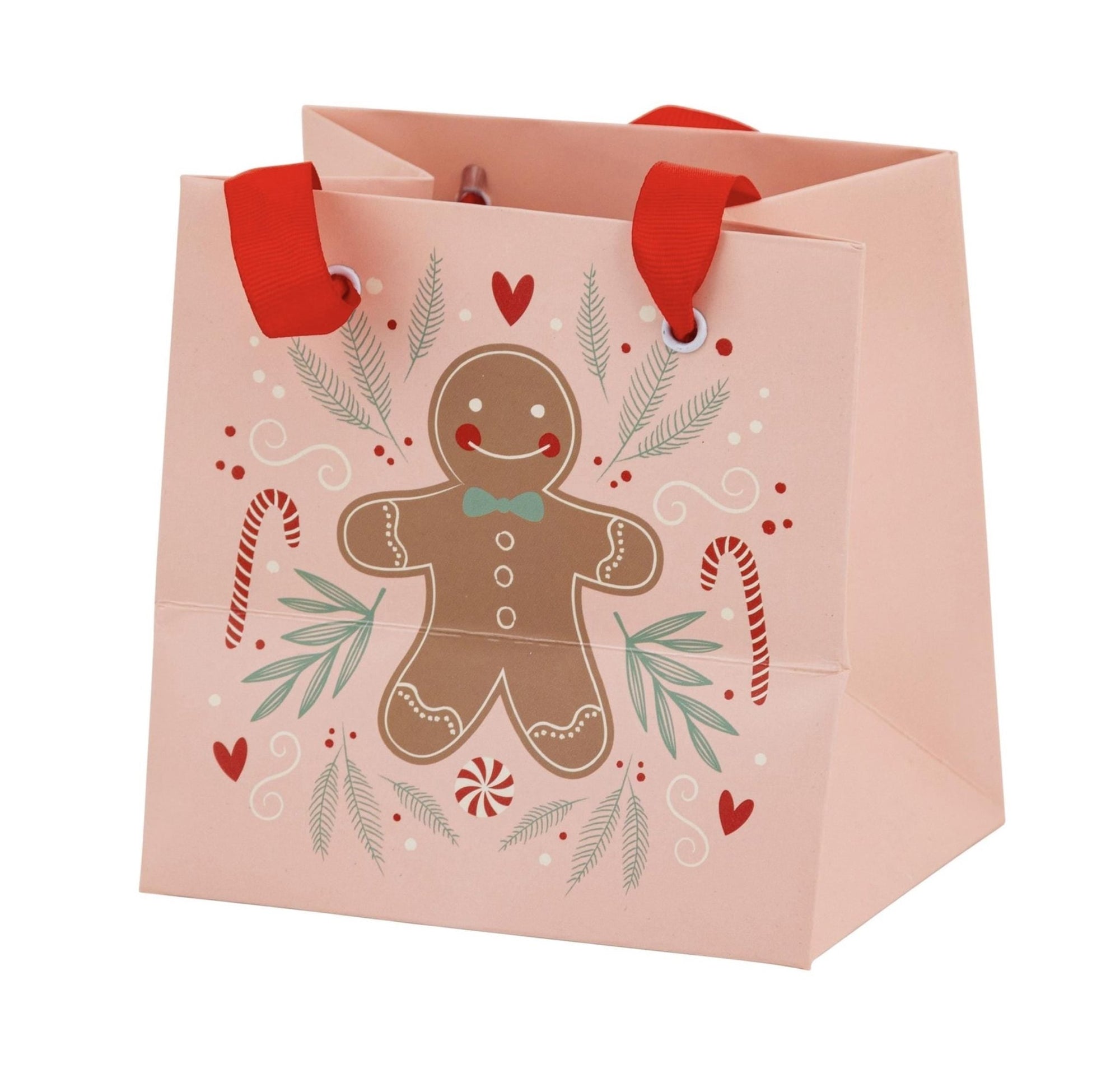 Gingerbread Mini Gift Bags x6 - Stesha Party