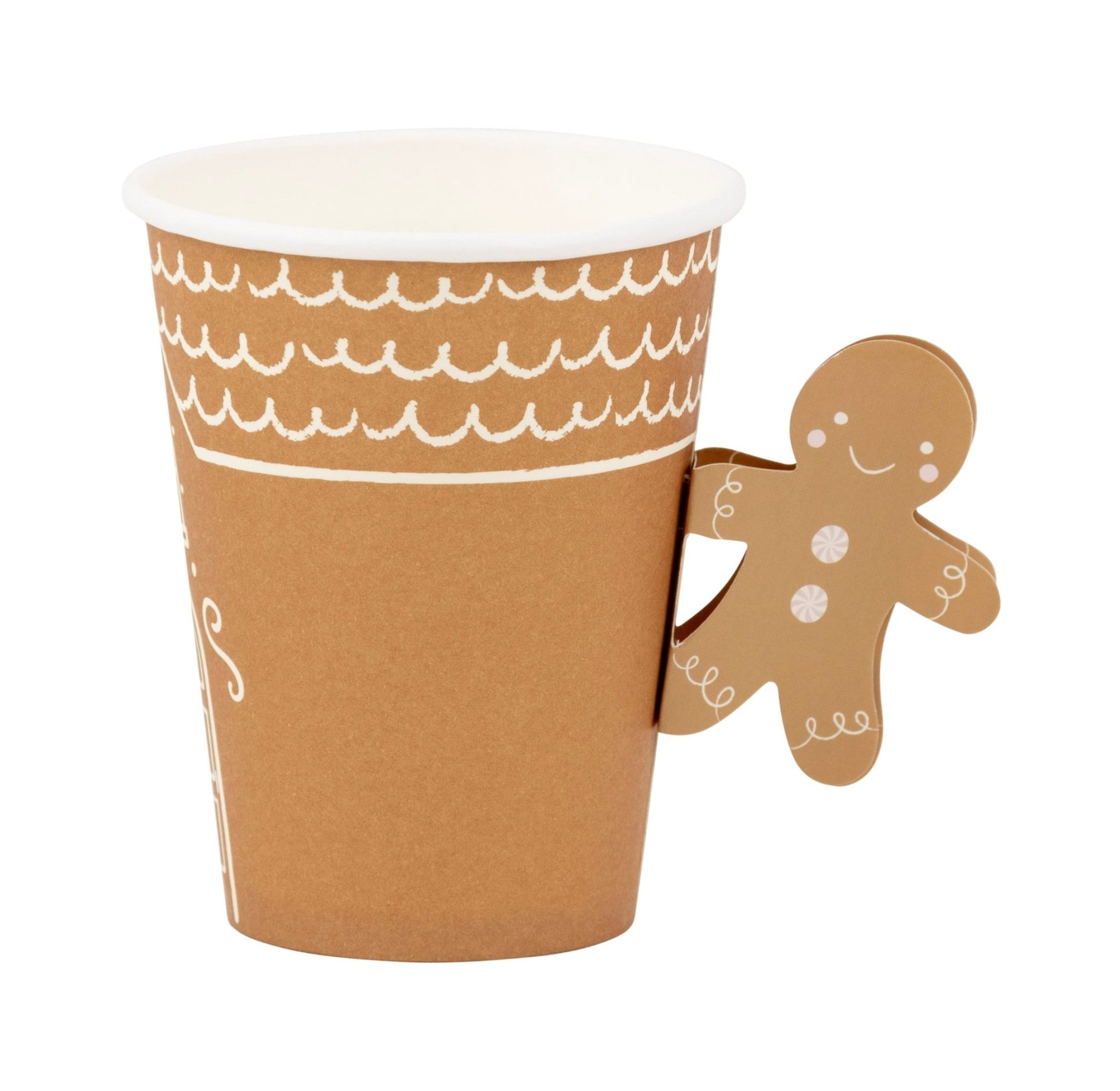 Gingerbread Party Cups - Stesha Party