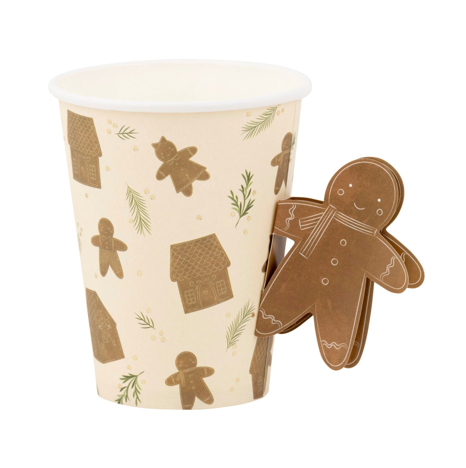 Gingerbread Party Cups - Stesha Party