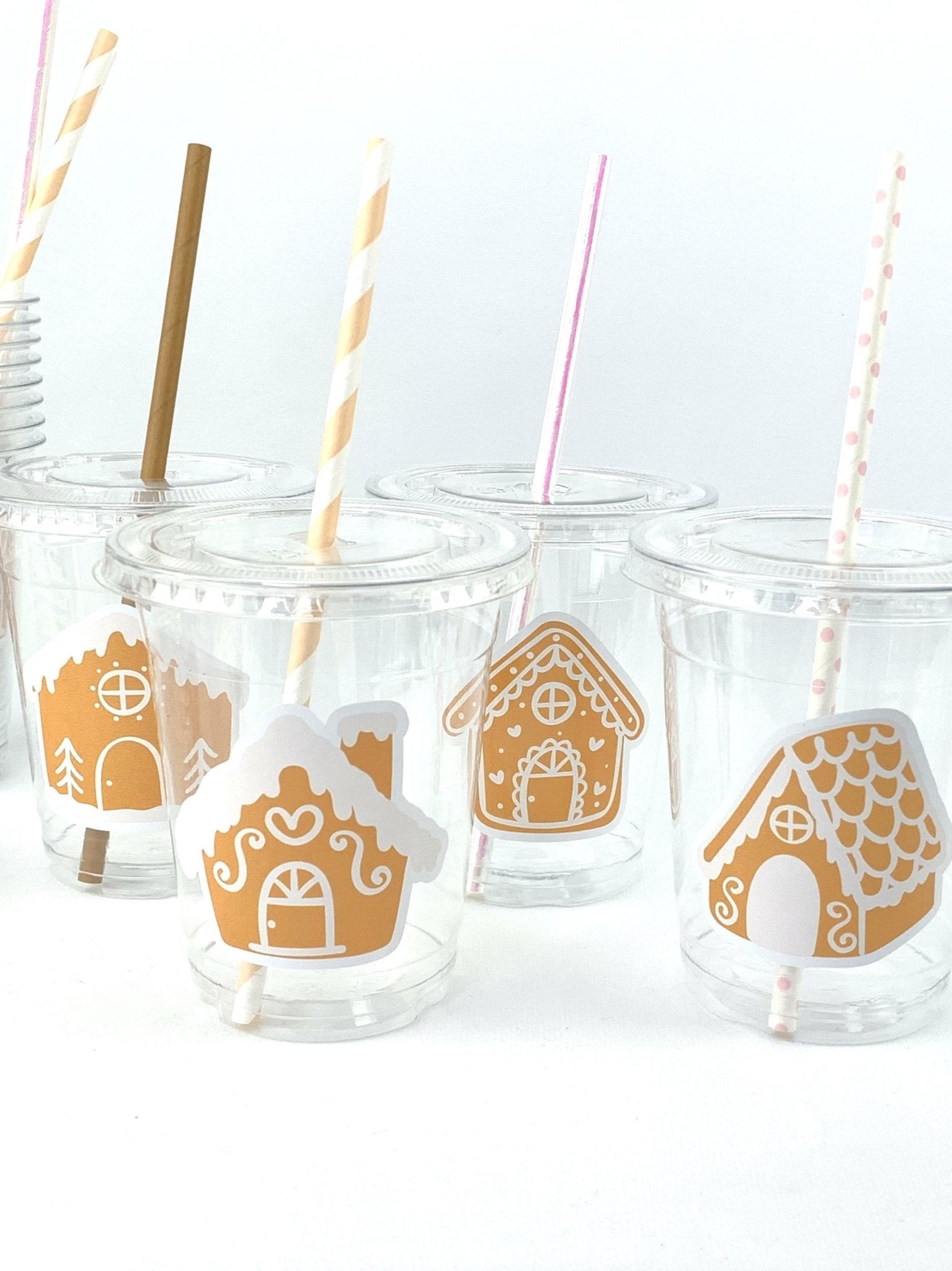 Gingerbread Party Cups - Stesha Party