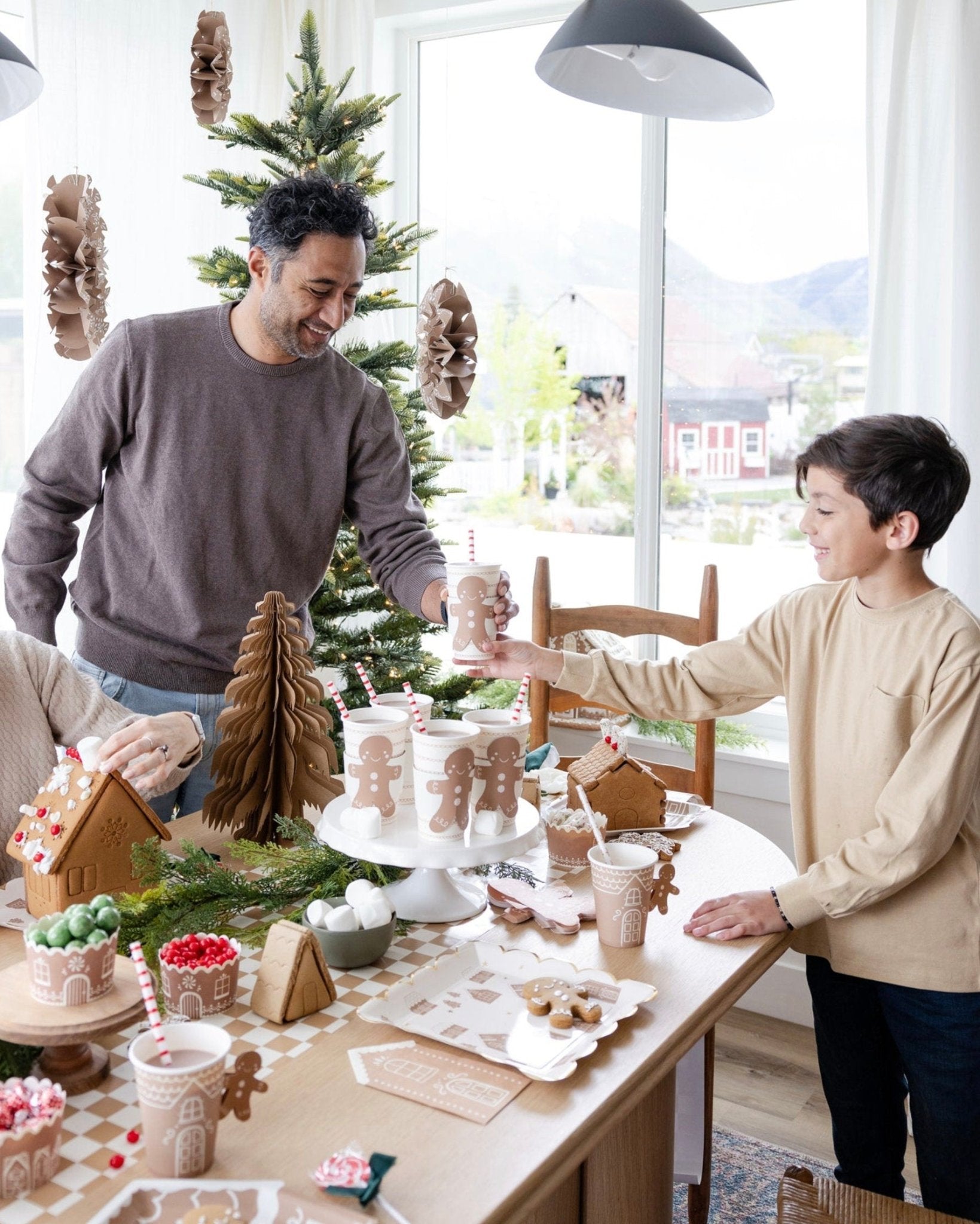 Gingerbread To - Go Cups - Stesha Party