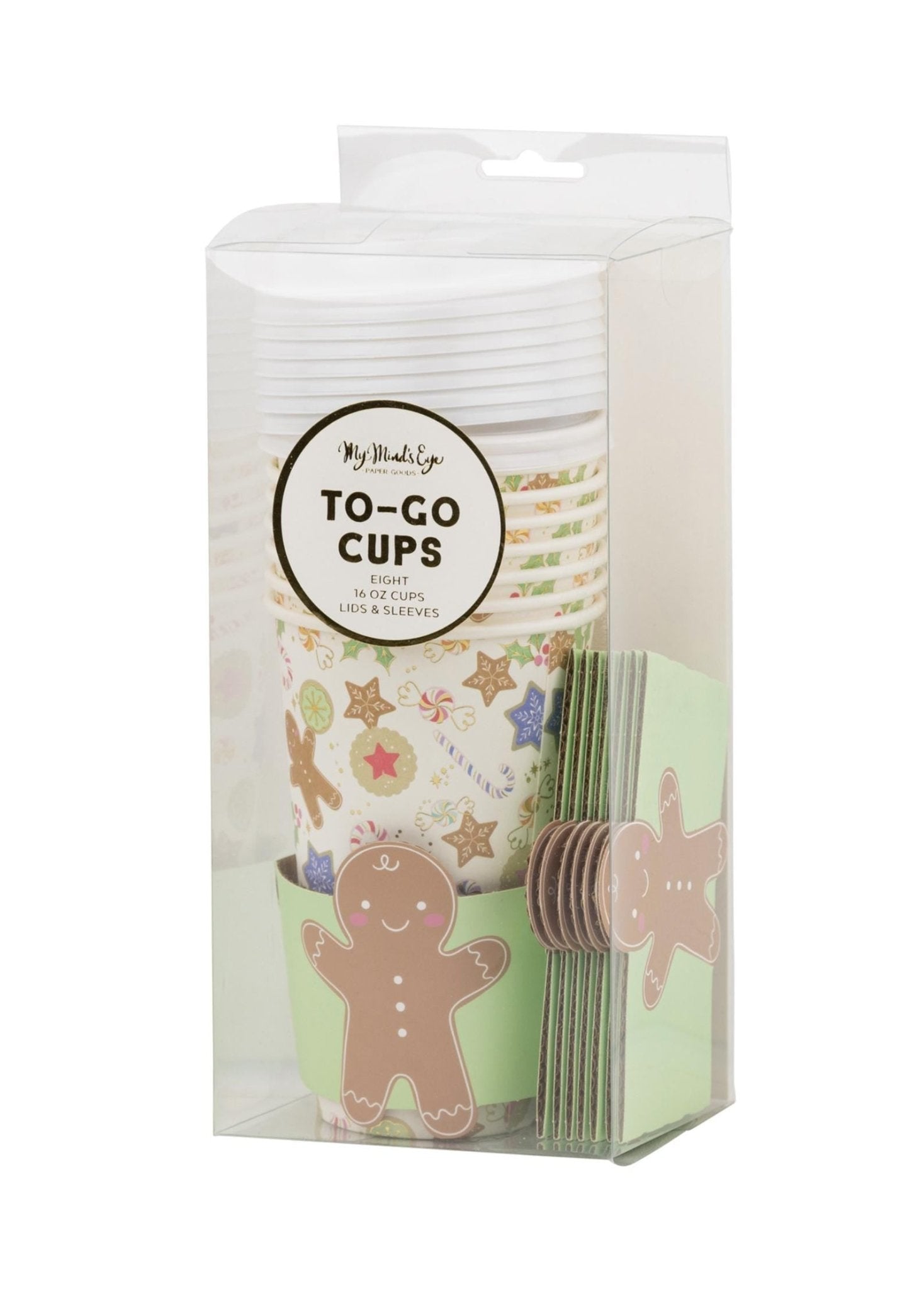 Gingerbread To - Go Cups - Stesha Party