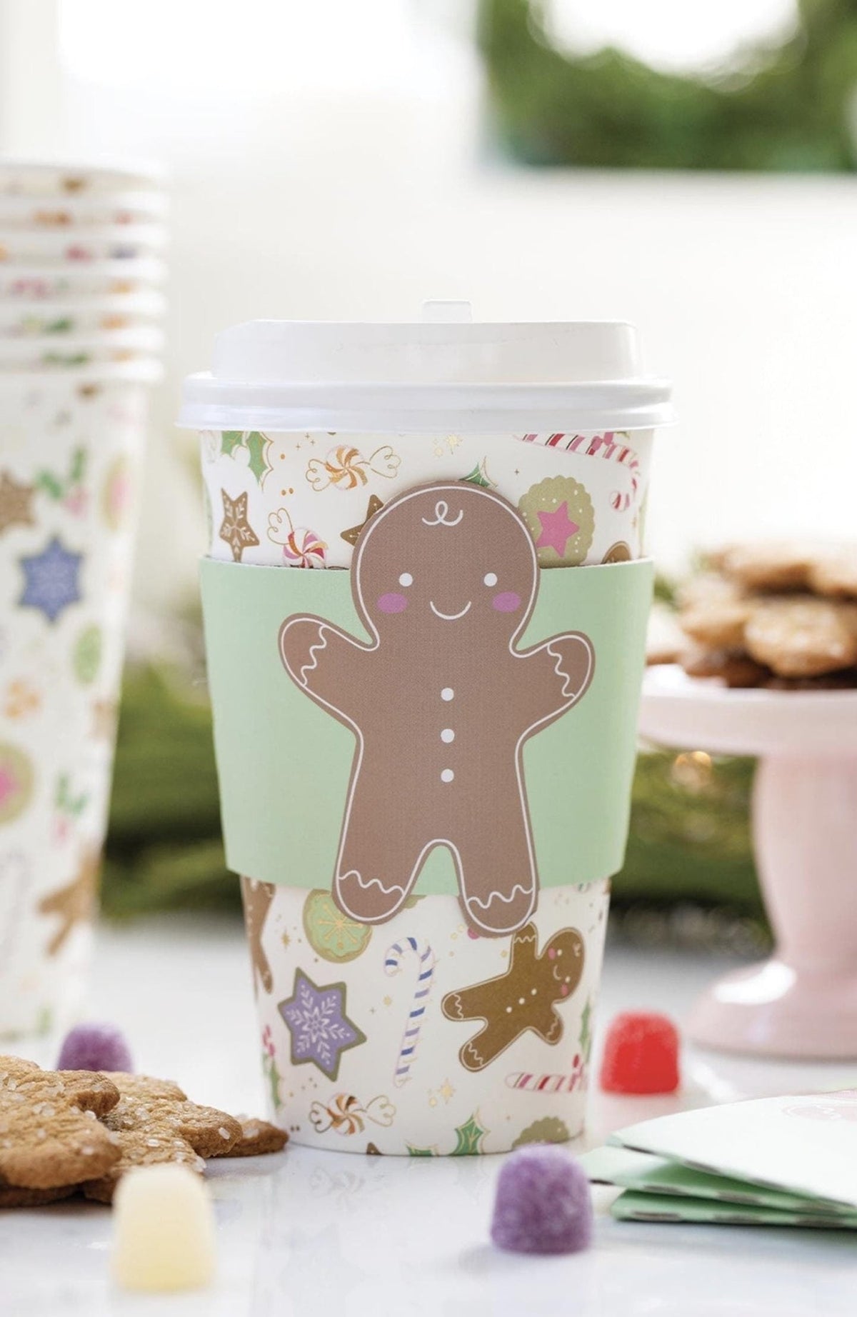 Gingerbread To - Go Cups - Stesha Party