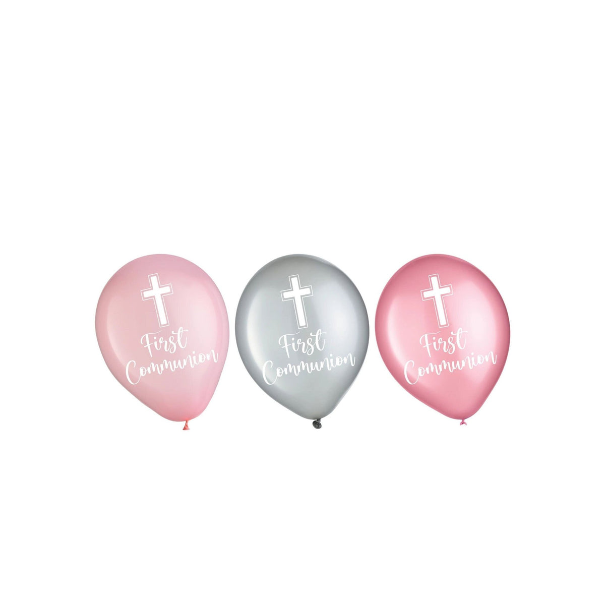 Girl 1st Communion Balloons 15ct - Stesha Party