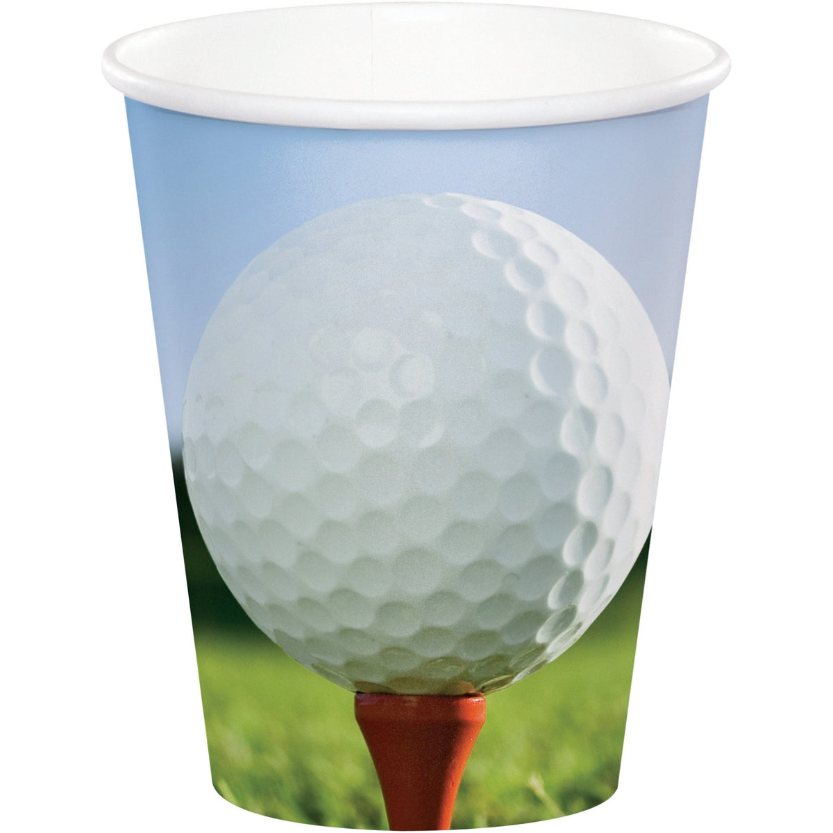 Golf Party Paper Cups 9oz - Stesha Party