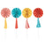 Groovy Colorful Cake Toppers 8ct - Stesha Party