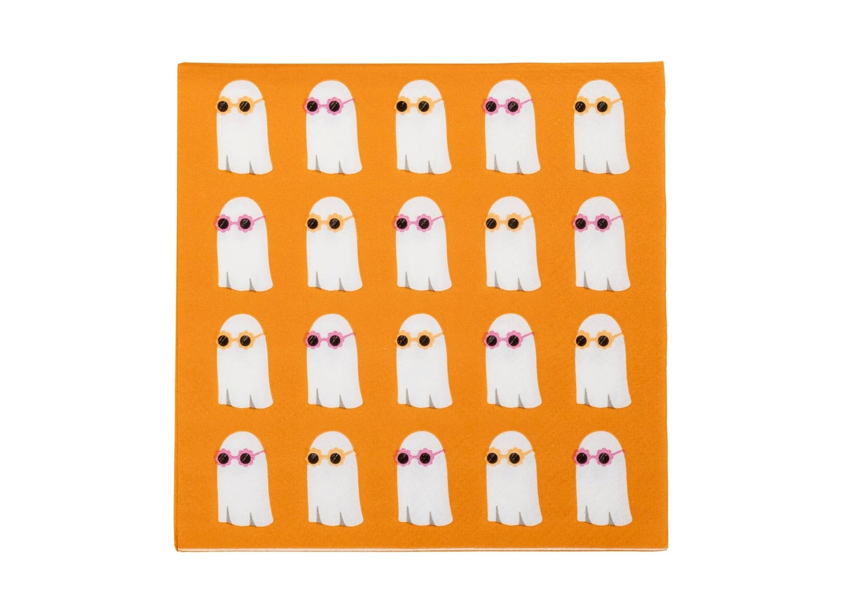 Groovy Ghost Party Napkins - Stesha Party