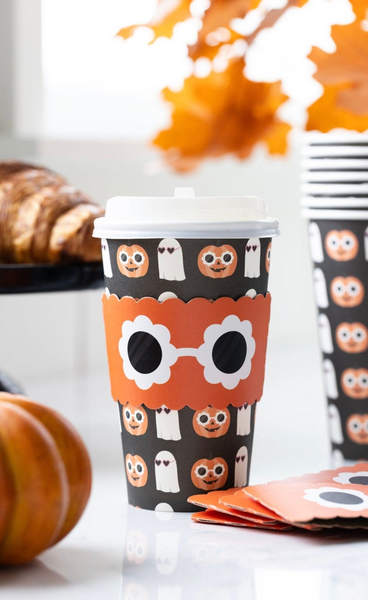 Groovy Halloween Cups - Stesha Party