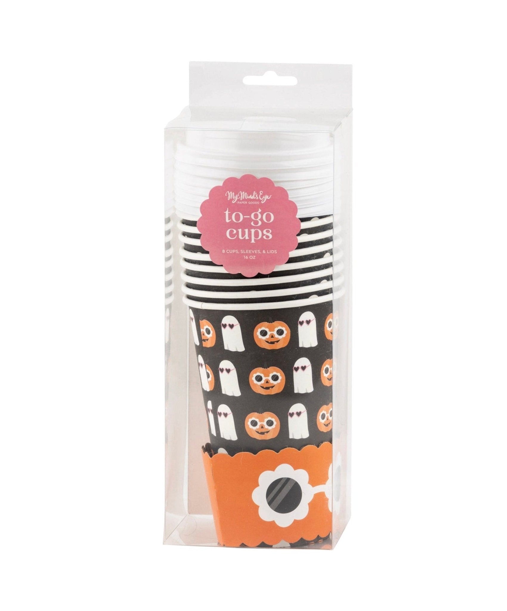 Groovy Halloween Cups - Stesha Party